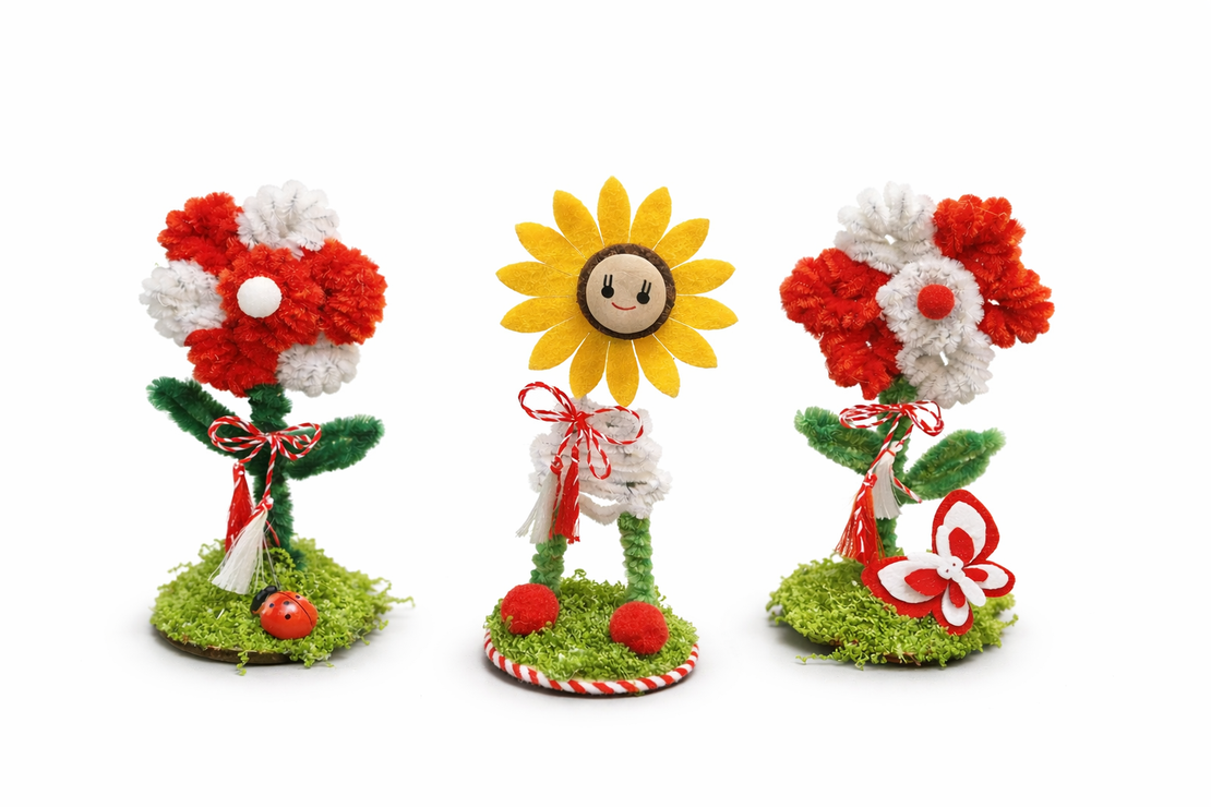 Цветя за Баба Марта