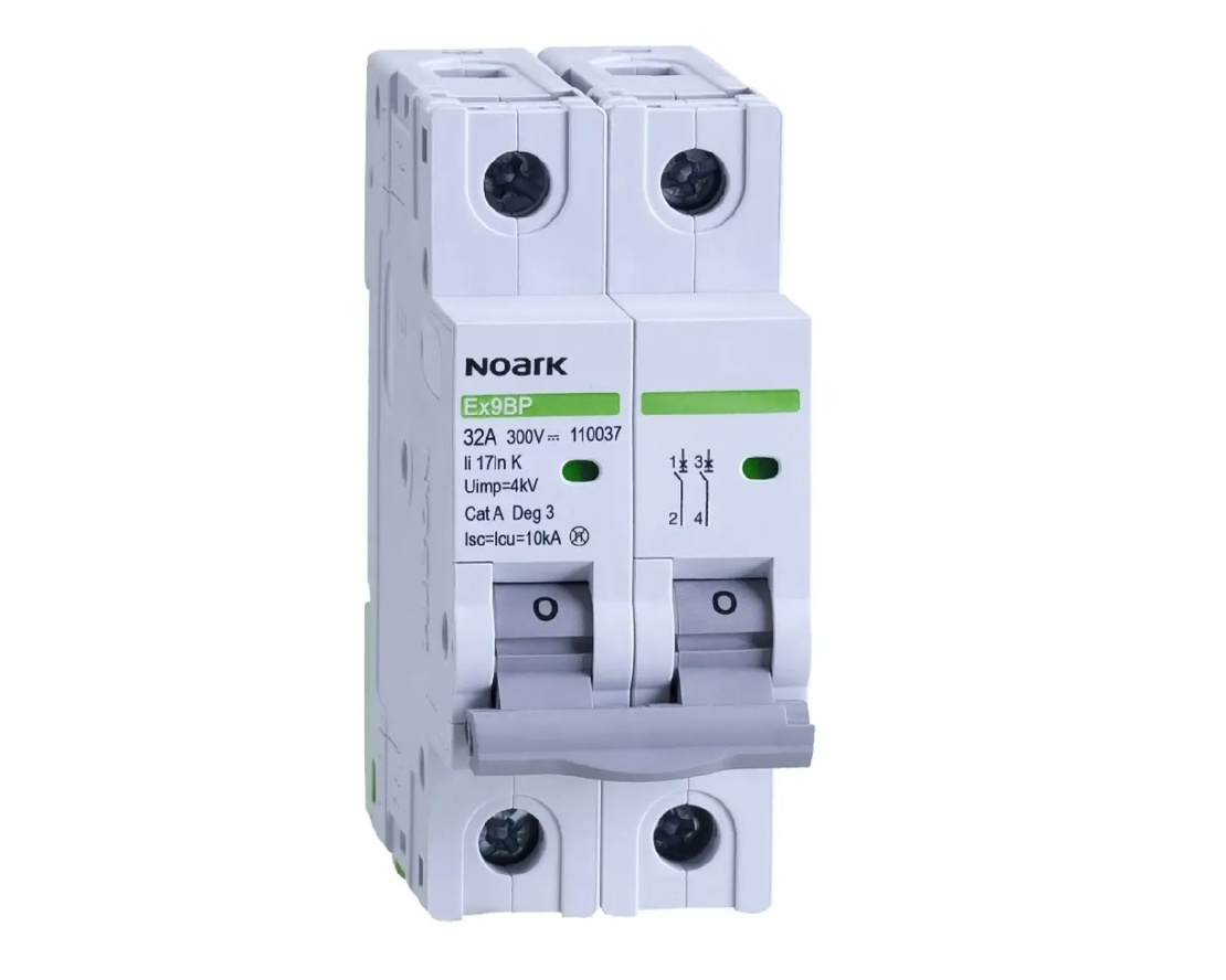 DC Миниатюрни Автоматични Прекъсвачи Ex9BP 2P DC300V C16