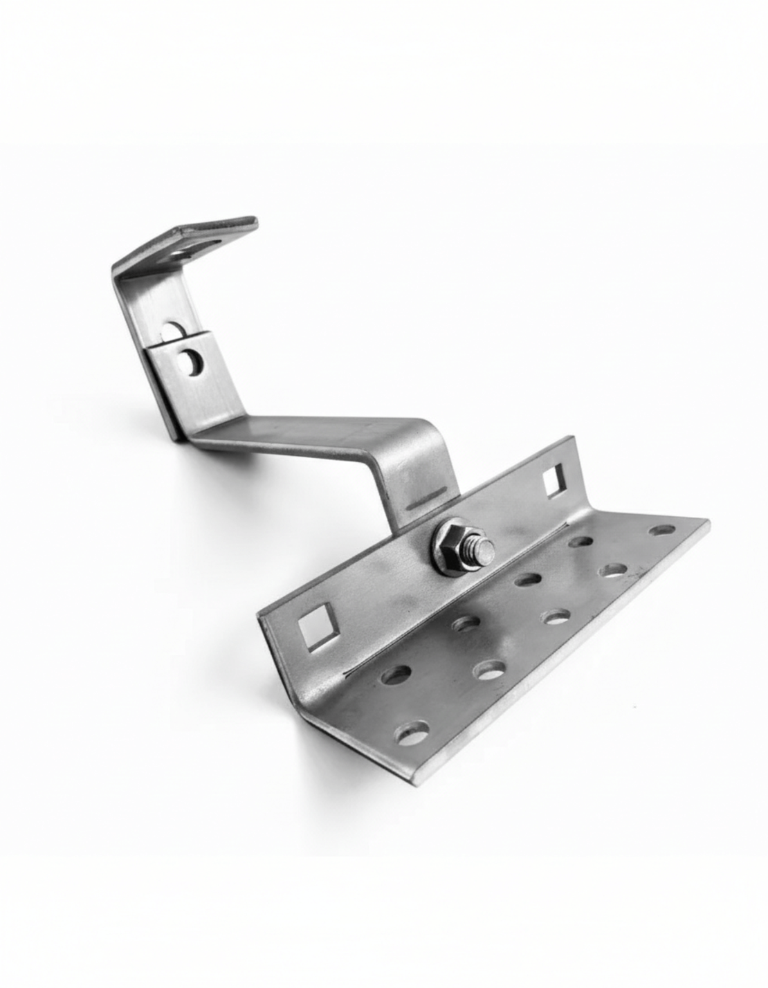 Регулируема планка за монтаж на соларни панели на керемиден покрив - Неръждавейка