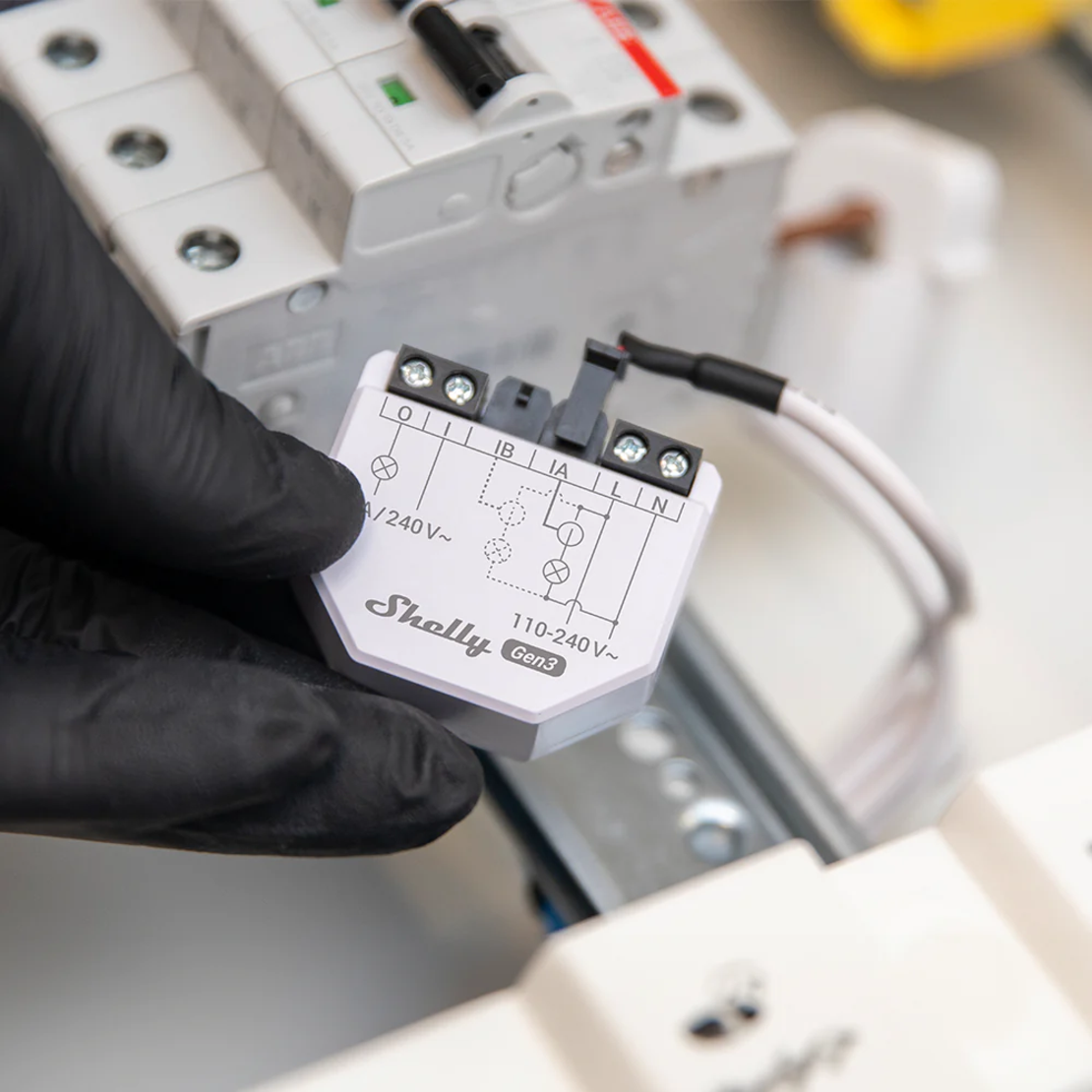 Shelly EM Gen3 WiFi енергиен монитор за електроенергия