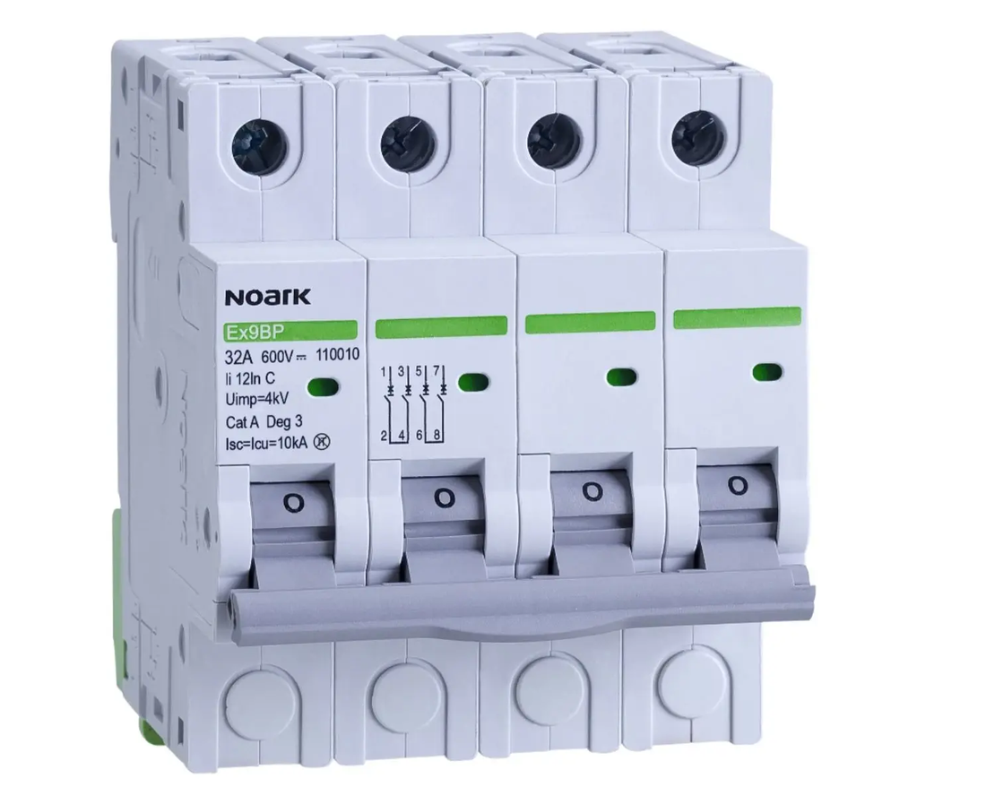 DC Миниатюрни Автоматични Прекъсвачи Ex9BP 4P DC600V C2