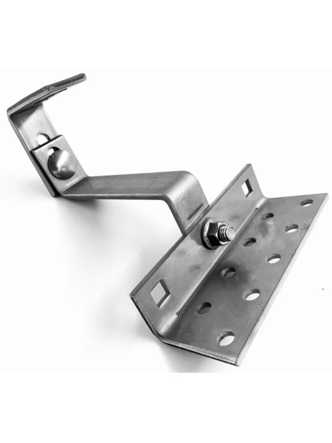 Регулируема планка за монтаж на соларни панели на керемиден покрив - Неръждавейка