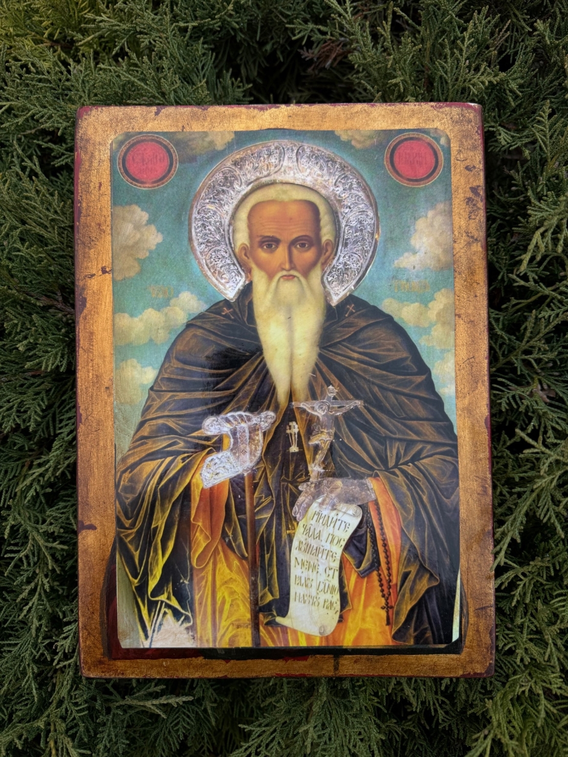 Икона Св. Иван Рилски – дървена православна икона