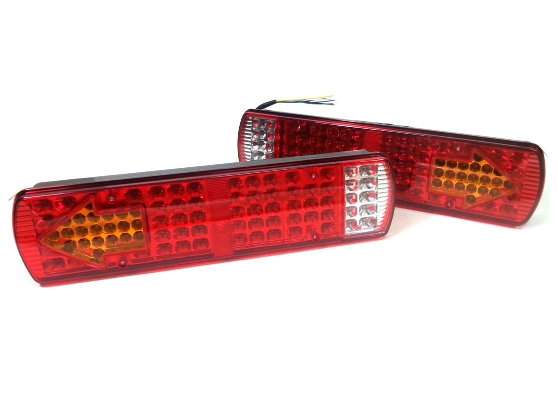 LED стопове мигач задна светлина 12V за камион бус ТИР, ремарке 2x ST0083