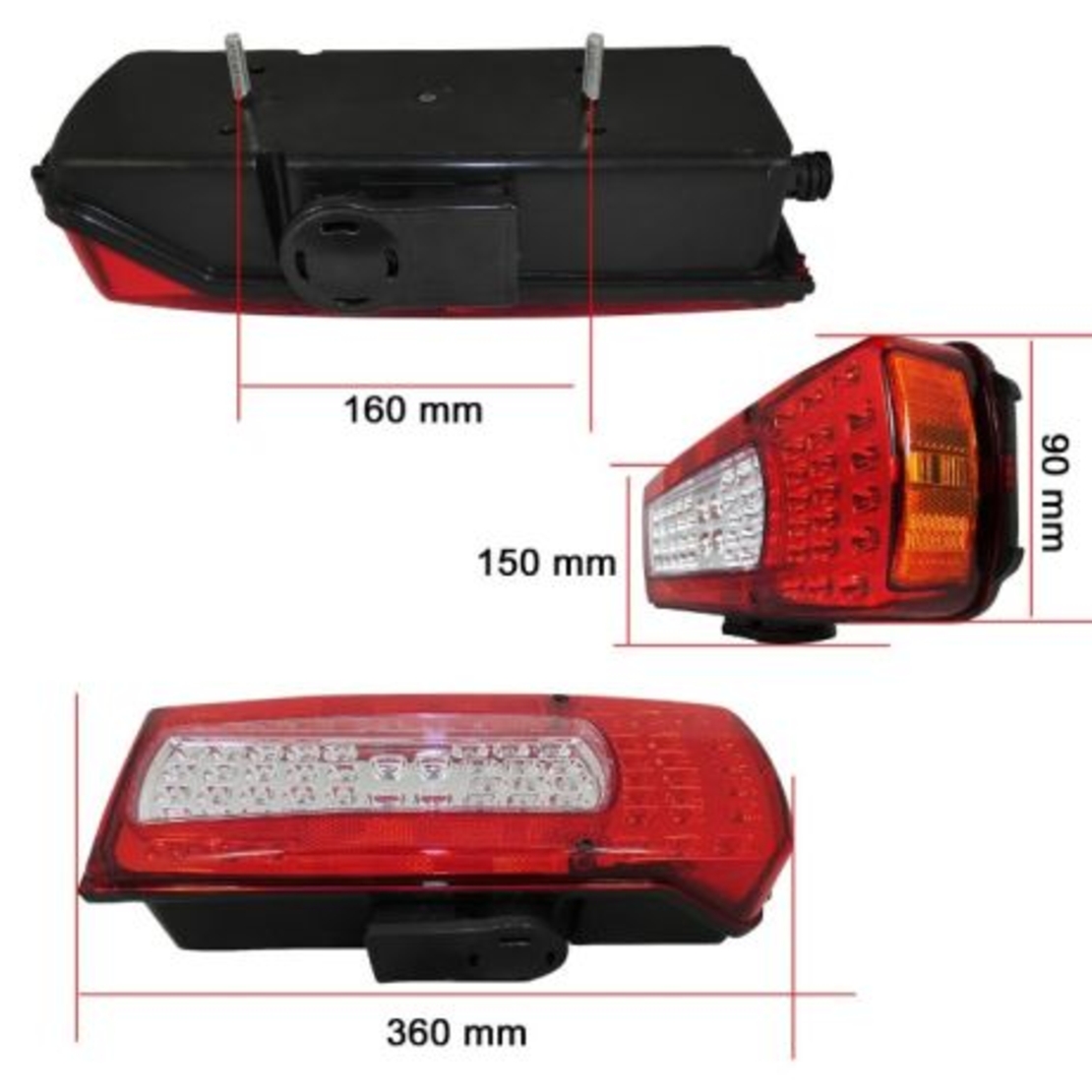 Комплект Led Стопове 24V за Влекач Камион Волво Volvo FH / FM 2012+