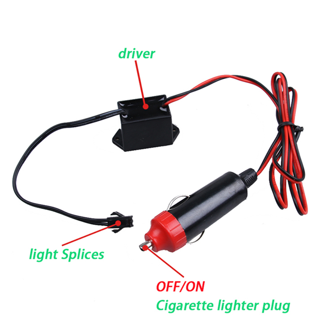 LED ЛЕД Диодна интериорна светеща лента за табло розова светлина 12V 2м амбиентно осветление