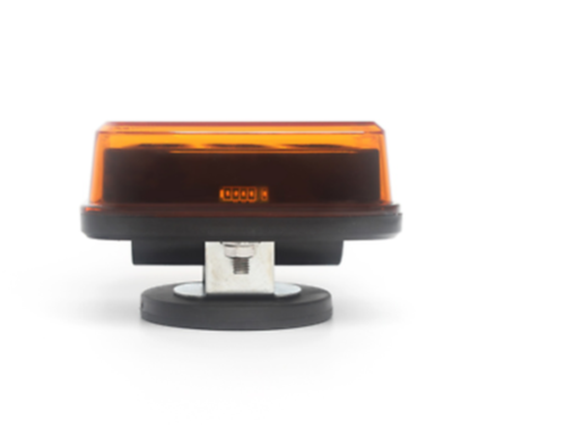 Аварийна Светлина Безжични Wireless светлини Mагнит 12v 24v Лед Led Оранжеви Блиц Мигаща Светлина