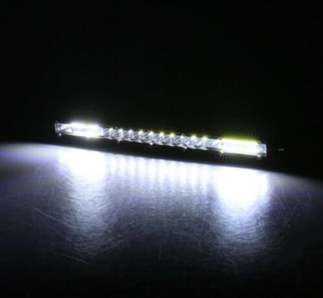 28.5 см LED Лед Диоден Бар 4500 lm, 90W Ултра Тънък 12-24V Комбинирана Combo - Flood и Spot Светлина