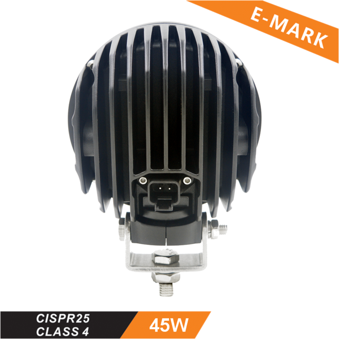 ЛЕД Диоден Халоген LED Фар - 3825lm 12,6cm 45W PRO - Трактор, Комбайн - John Deere OEM RE19079 AR85260 RE12718