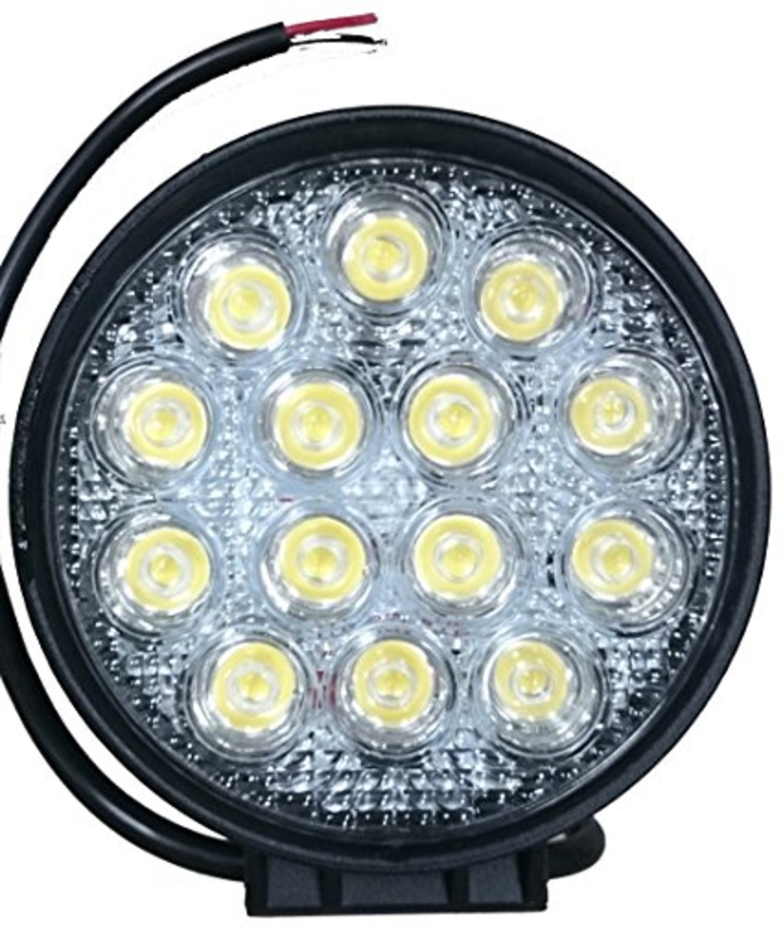 Универсален 42W Лед LED Халоген Фар Работна Лампа 12V - 24V за автомобил офроуд бус ван камион