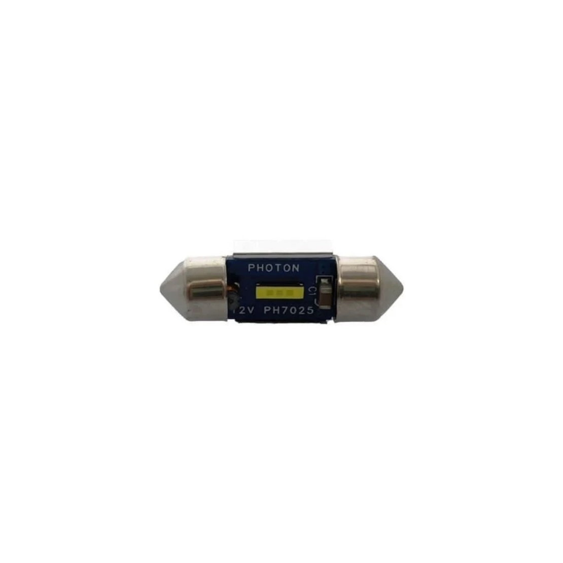 1 брой LED ЛЕД Крушка 1 SMD C10W 12V 30 mm Бяла Светлина 6000К Photon EXCLUSIVE серия Canbus без грешки