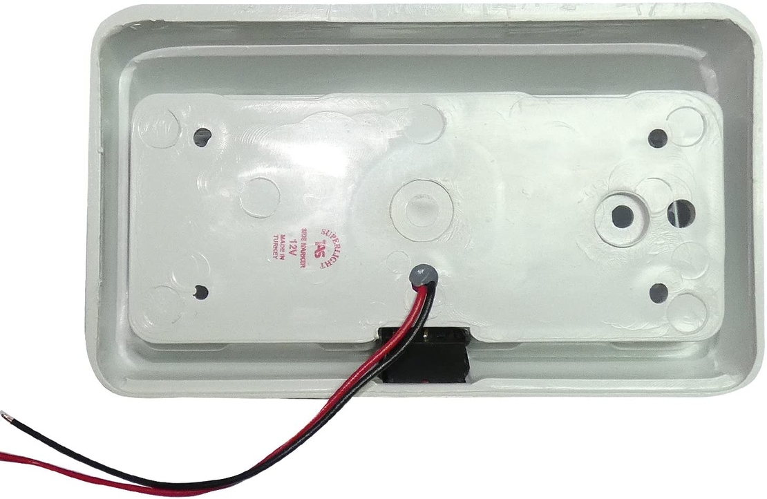 1 брой LED Интериорна Вътрешна Лампа Плафон Таван Правоъгълна 12V За Кола Камион Бус Каравана Кемпер