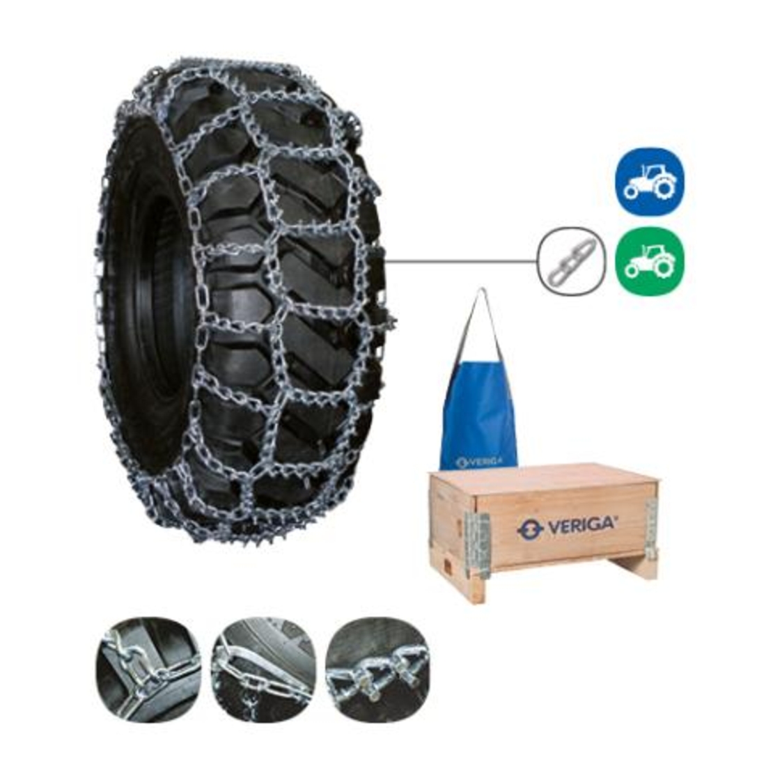 Вериги GRIP STUD