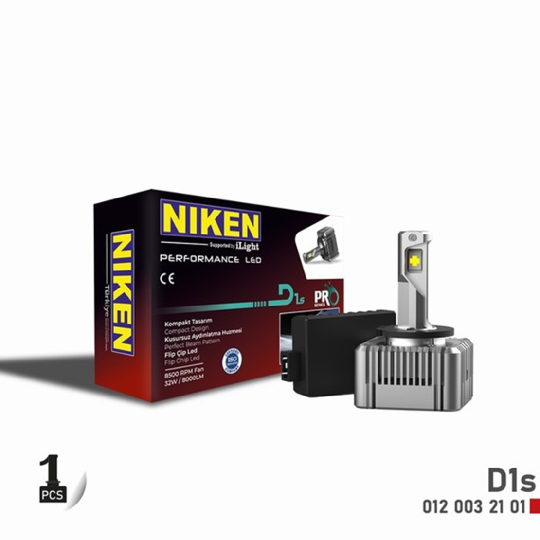 Диодни крушки NIken D1S ПРО 1бр