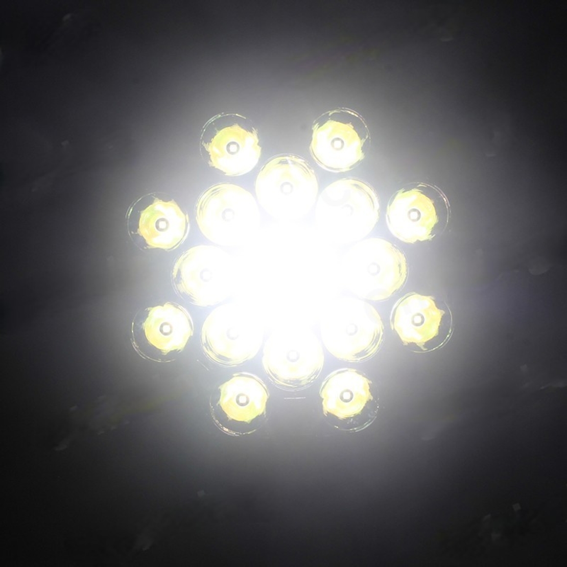 LED Халоген 22см Фар Бяла Светлина + Бяла и Жълта Габаритна 80W 9100lm 12V 24V Е-марк Е9 Бус Ван 4х4 Джип ATV Камион Трактор