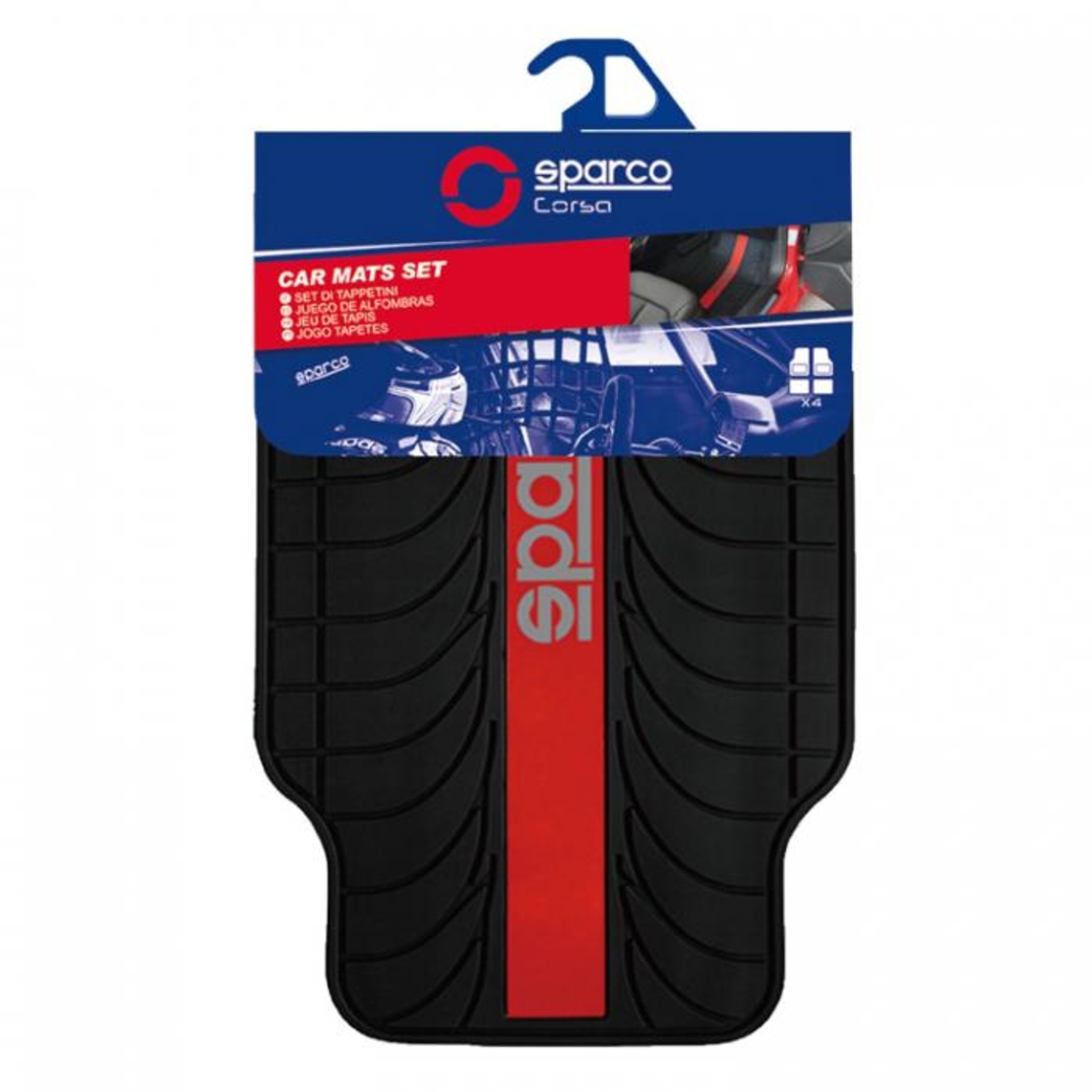 Универсални PVC стелки Sparco - SPC1913RS