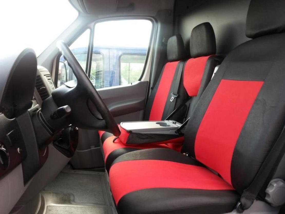 2+1 Калъфи тапицерия за предни седалки за Мерцедес Спринтер Mercedes Sprinter, Фолксваген Крафтер Volkswagen Crafter TAP117