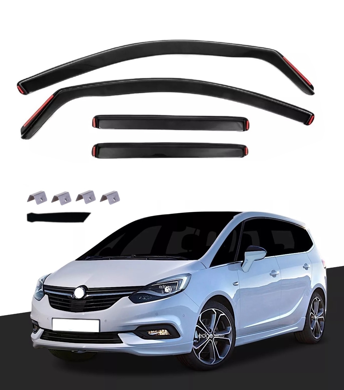 Комплект от 4бр. ветробрани за Opel Zafira C (Tourer) - 2011-2019