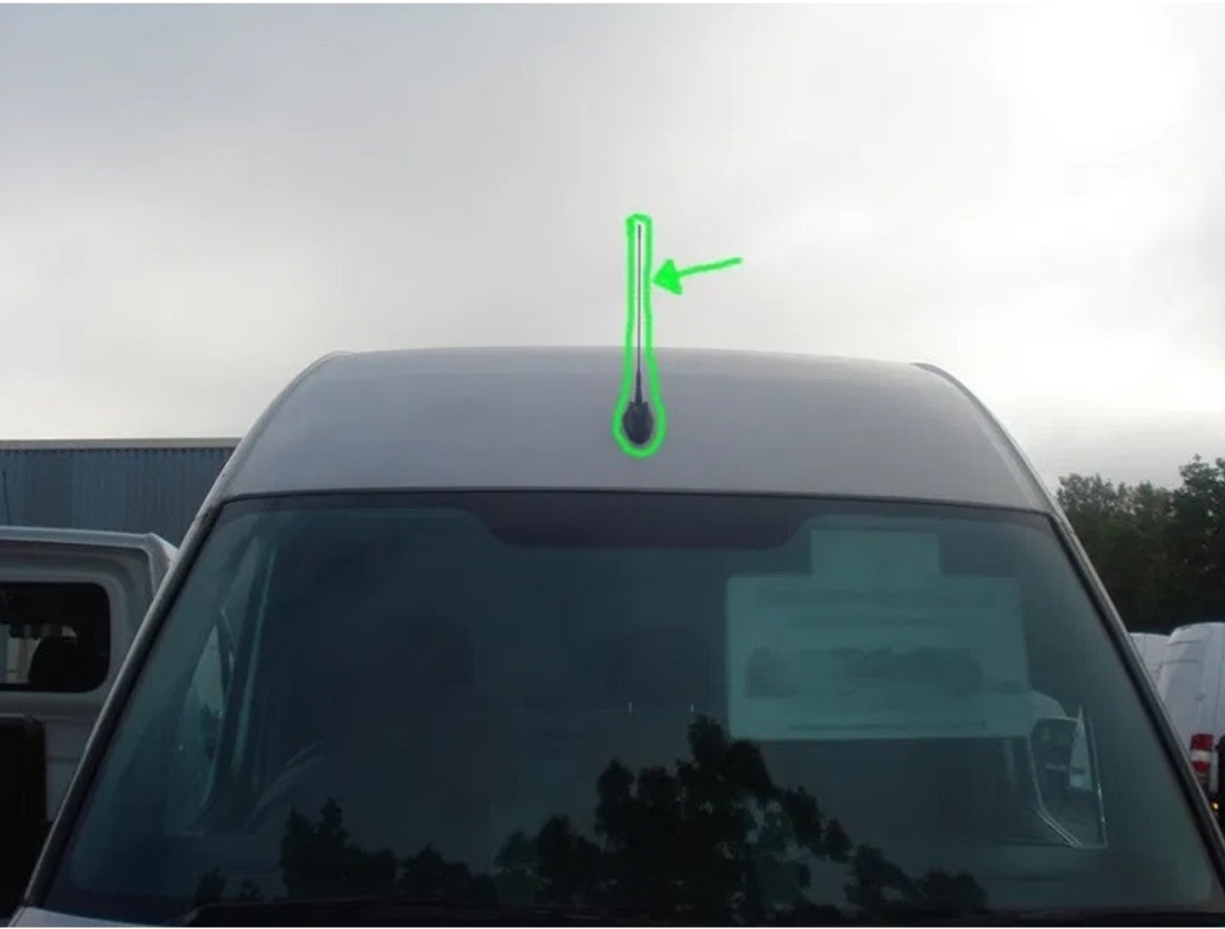 FM АМ Радио Антена За Mercedes Sprinter W906 2006-2017, VW Crafter 2006-2016