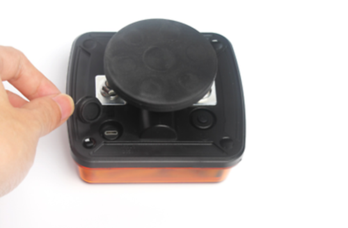 Аварийна Светлина Безжични Wireless светлини Mагнит 12v 24v Лед Led Оранжеви Блиц Мигаща Светлина