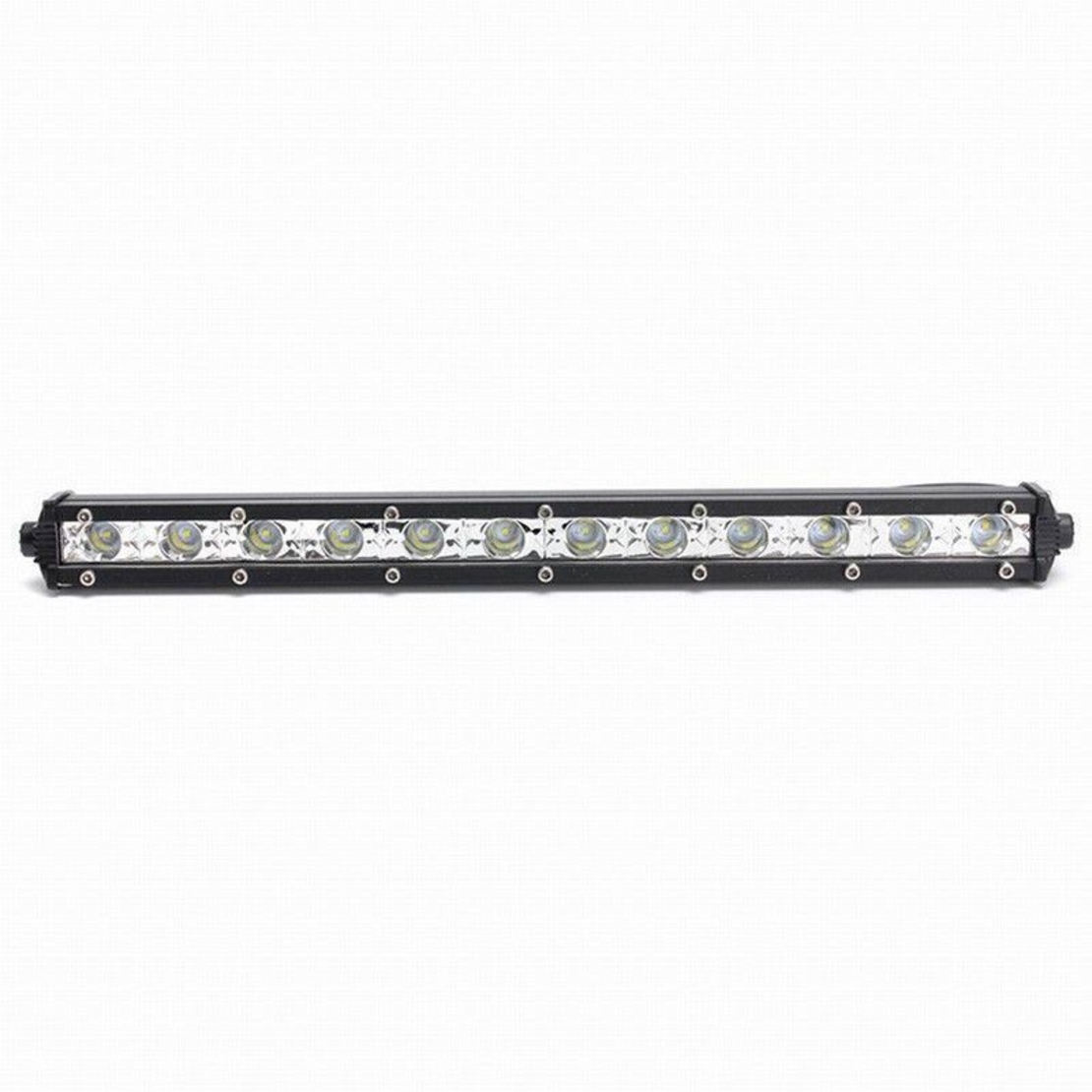 34 См Slim Мощен LED бар с насочена Spot светлина 36W 12 LED 12V 24V АТВ, Джип, 4х4, Offroad, Камион