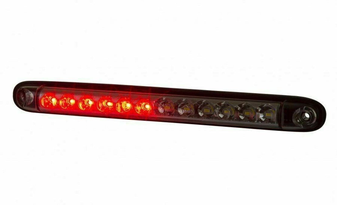 LED Лед Мултифункционална Светлина, Червена - Габарит, Стоп и Бяла - Заден Ход, 12V - 24V, E-Mark
