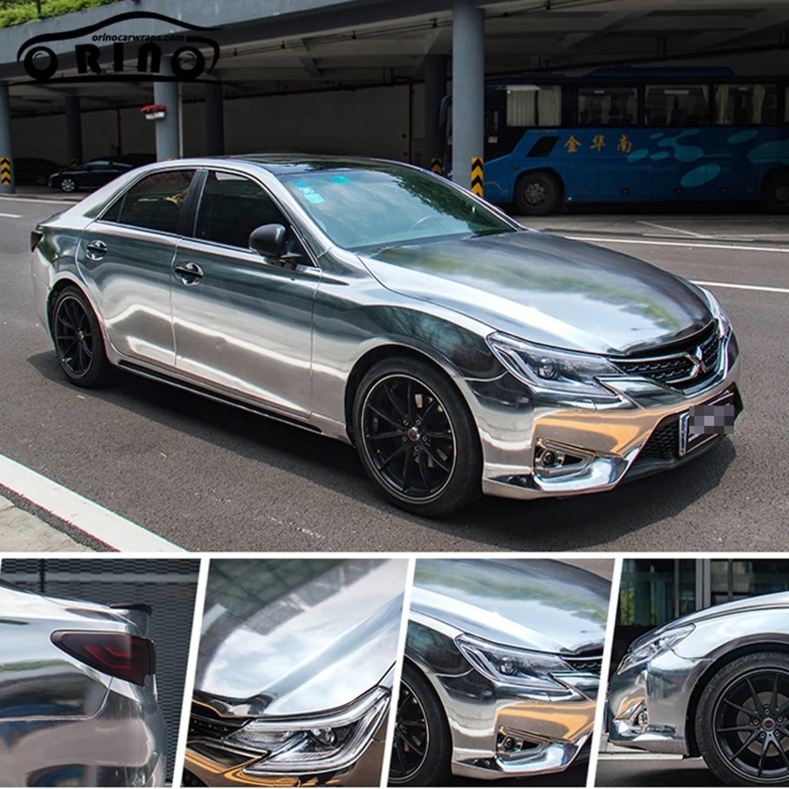 Декоративно автомобилно WRAP фолио 1.52 X 28M CHROME SILVER