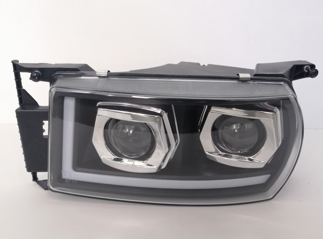 Ляв LED Лед диоден преден фар с DRL дневна светлина за камион Scania P G R S R420 R500 R520 R620 P500 24V