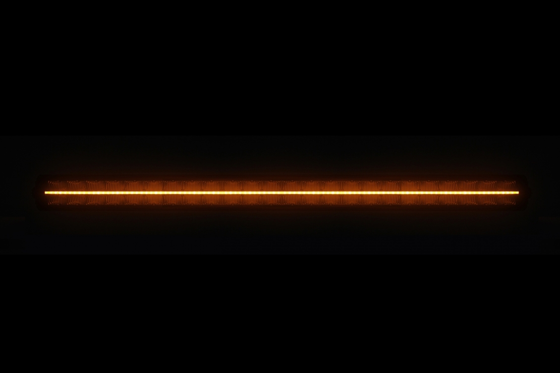 106 cm / 42 Инча 12V - 24V Led Bar Лед Бар Пиано дизайн Диоден Прожектор Супер Мощен Бяла и Оранжева Светлина Габарит Мъгла Високо Качество Ново Поколение 17000LM