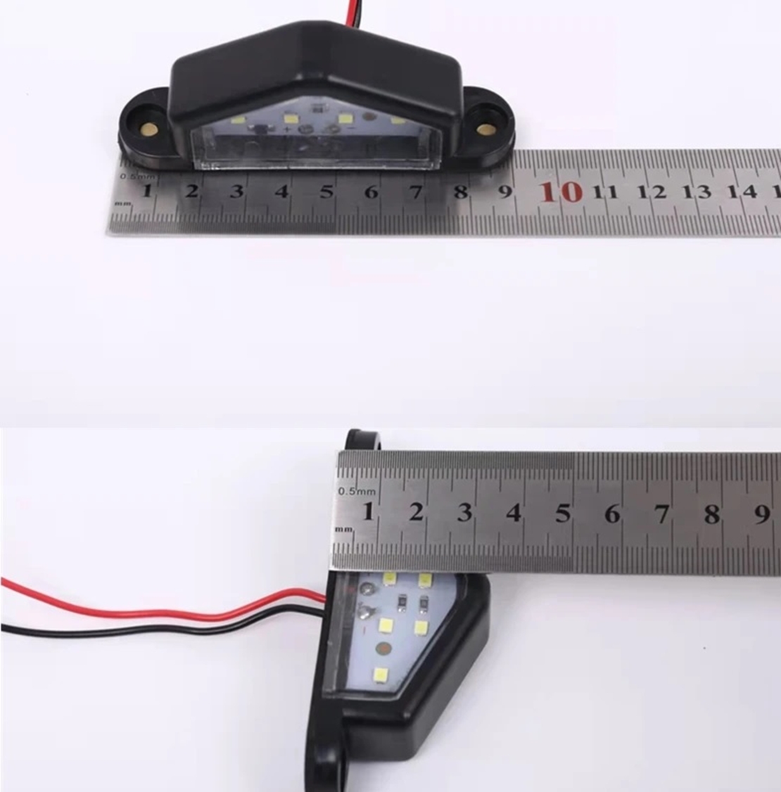 12V ЛЕД LED Диодно осветление за заден регистрационен номер за Автомобил Камион Бус Ремарке Каравана и др.