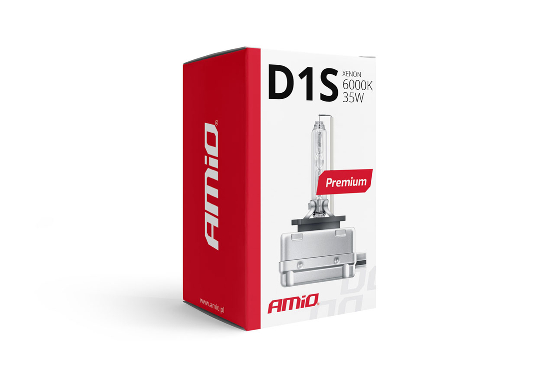Ксенонова крушка D1S 35W 6000K 12V Amio Premium