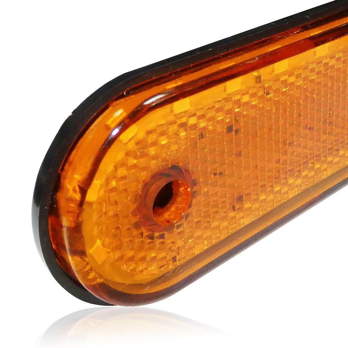 LED Габарит, Маркер, Токос - Бял, Червен, Жълт, 20 Диода - 12V - 24V - за камион бус, ван, каравана, платформа, кемпер