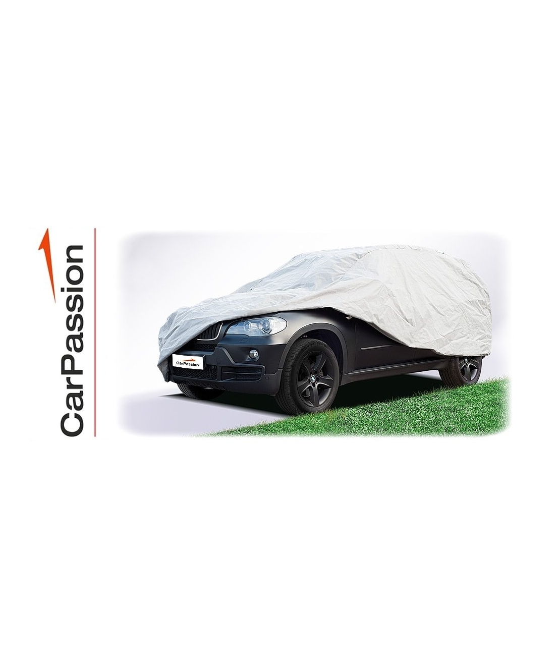 Водоустойчиво висококачествено покривало Perfect за SUV ван размер L Л 465 cm x 145 cm сив CarPassion