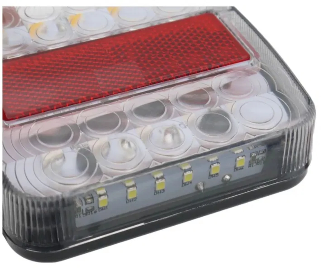 Комплект Диодни LED Лед Стопове 12V - за Бус Камион Ремарке Караванa Платформа