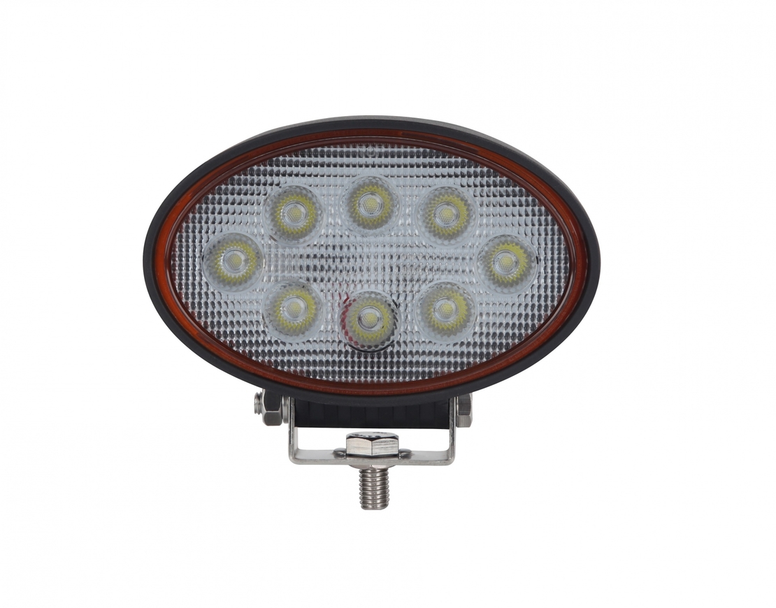 14См 24W Супер Мощен Овален PRO Led Диоден Халоген Лед Лампа Прожектор 12-24V