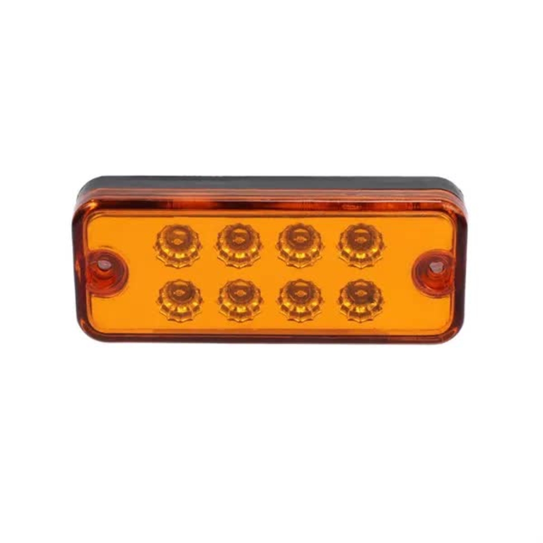 Оранжев LED Габарит / Светлина / Токос, с 8 диода - 24V - 99mm x 40mm