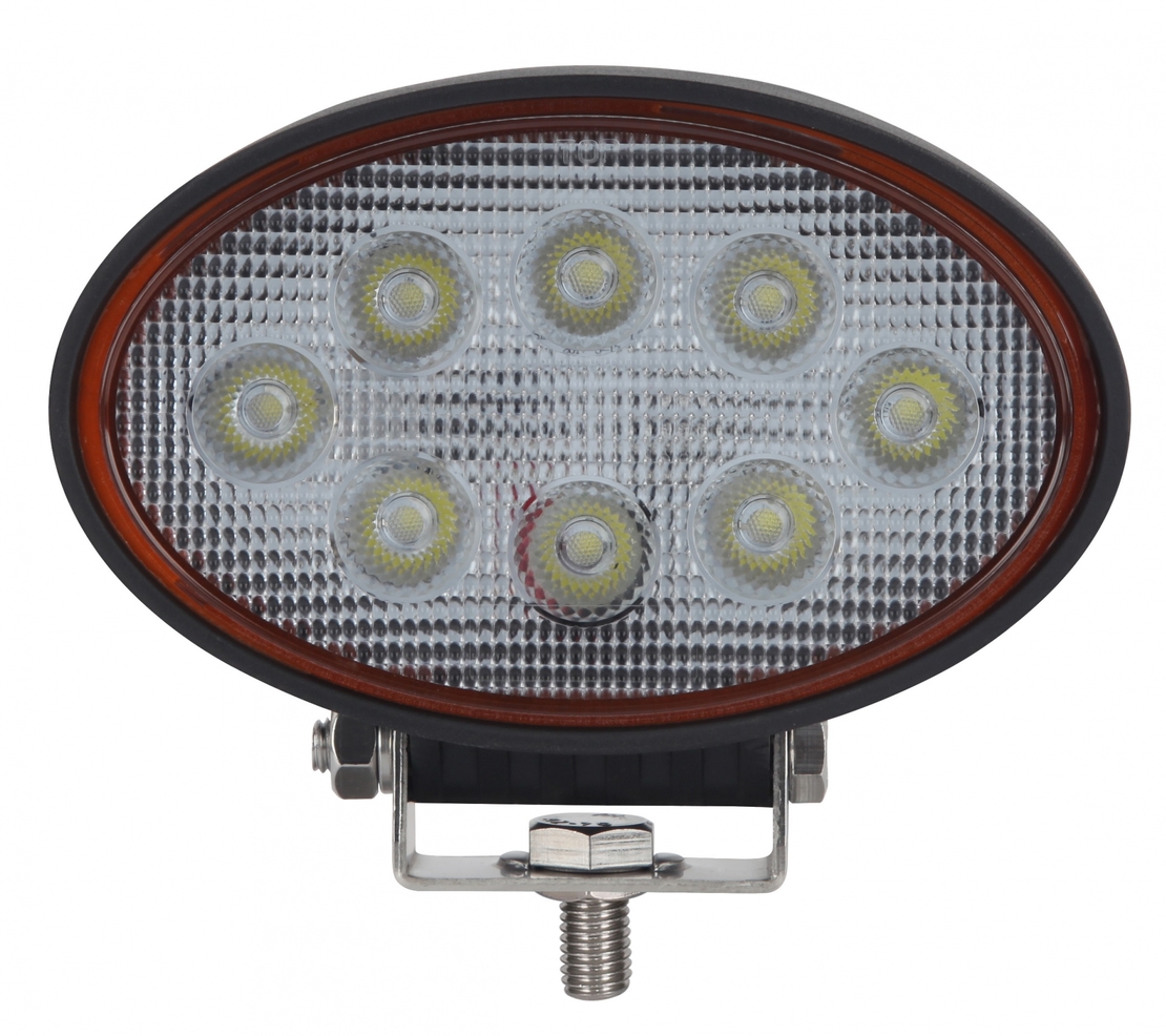 14См 24W Супер Мощен Овален PRO Led Диоден Халоген Лед Лампа Прожектор 12-24V