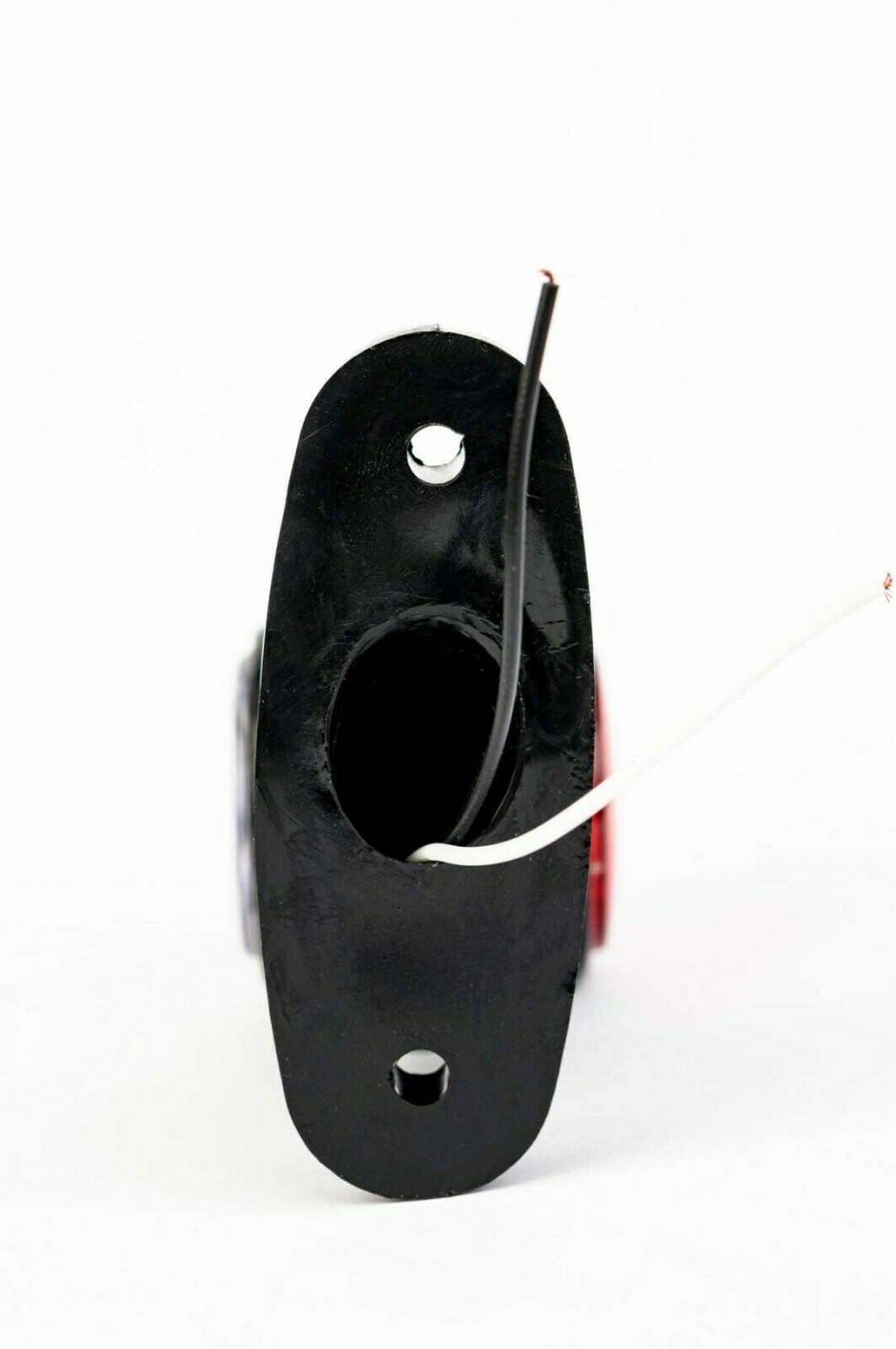 Комплект от 2бр. Рогчета Гумени Странични Маркери Габаритни Светлини за Камион ТИР Ремарке 130mm 12V-24V
