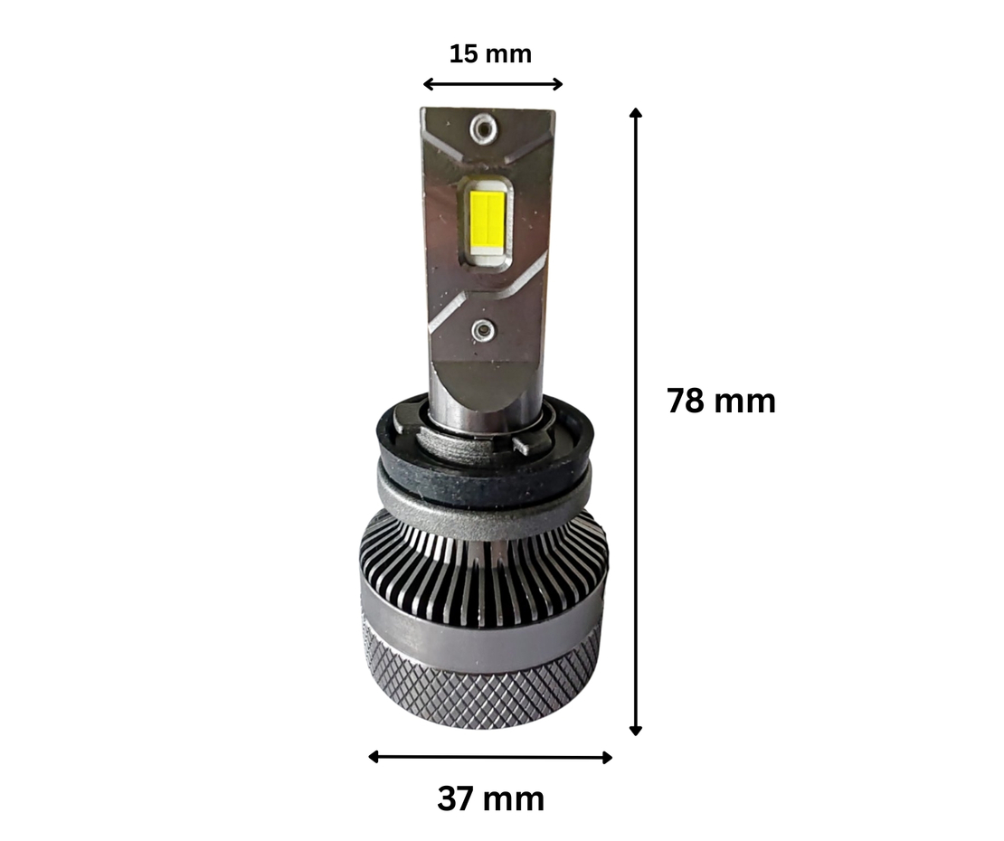 Комплект LED крушки H11/H8 – Smart CSP технология, CANBUS, 70W, 12–24V
