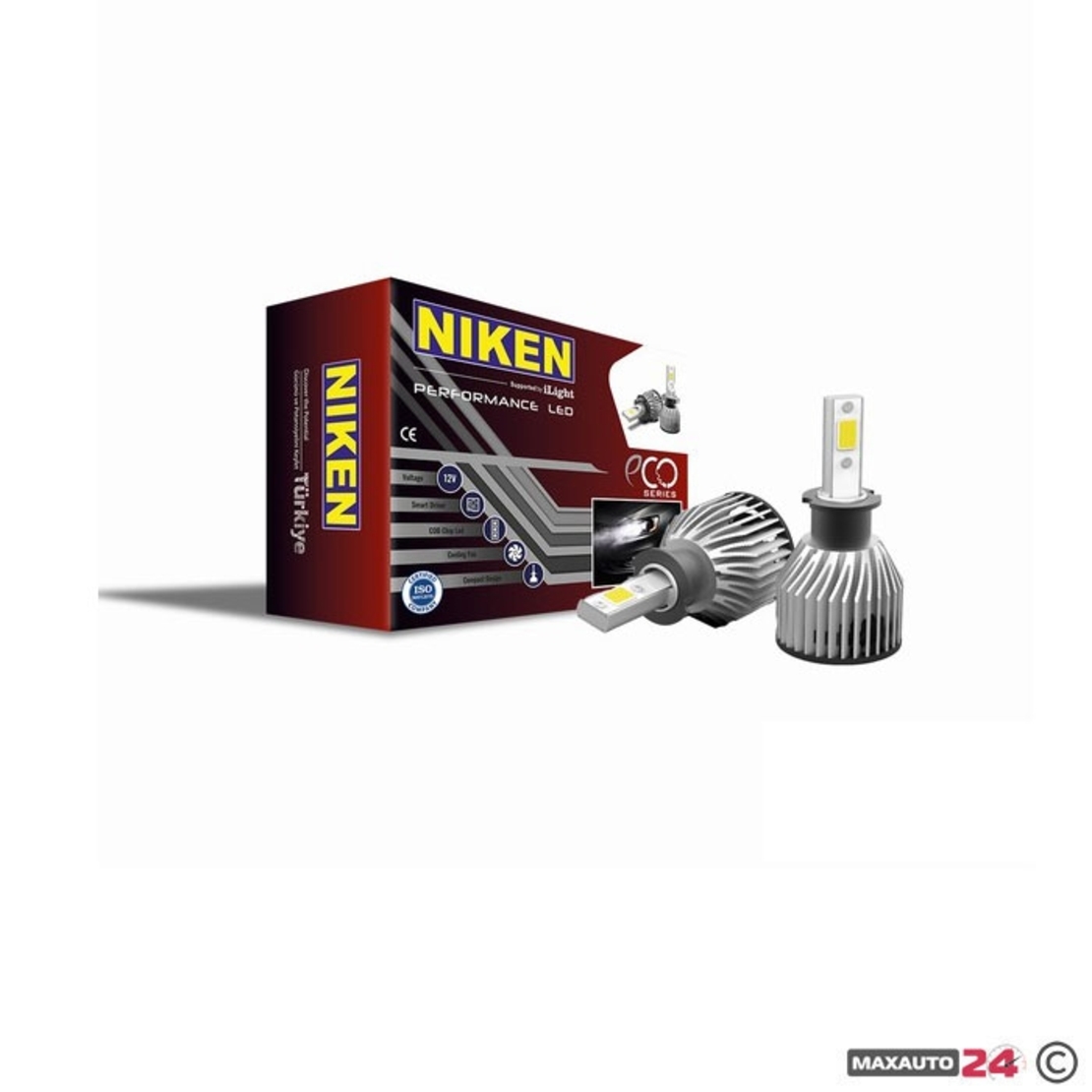 Диодни крушки NIKEN H3 ЕКО - 2бр/к-т