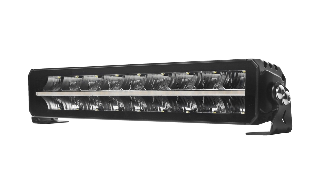 42.8 cm / 17 Инча 12V - 24V Led Bar Лед Бар Пиано дизайн Диоден Прожектор Супер Мощен Бяла и Оранжева Светлина Габарит Мъгла DRL Високо Качество Ново Поколение 9000LM 70W