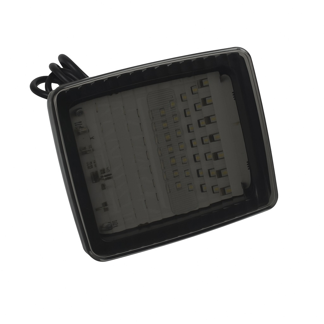 LED бяла задна светлина – габарит с 70 LED диода, 12–24V, опушен