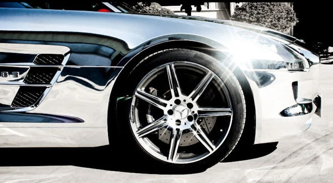 Декоративно автомобилно WRAP фолио 1.52 X 28M CHROME SILVER