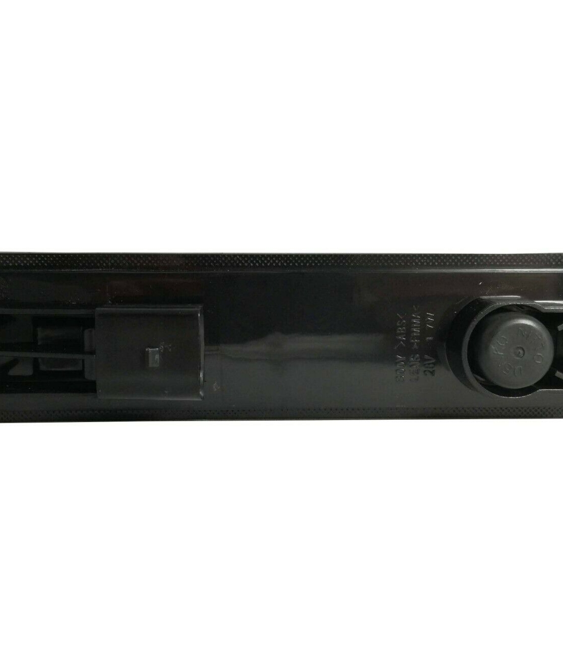 1бр БЯЛ преден габарит маркер за Скания Scania- 180mm x 40 mm с букса
