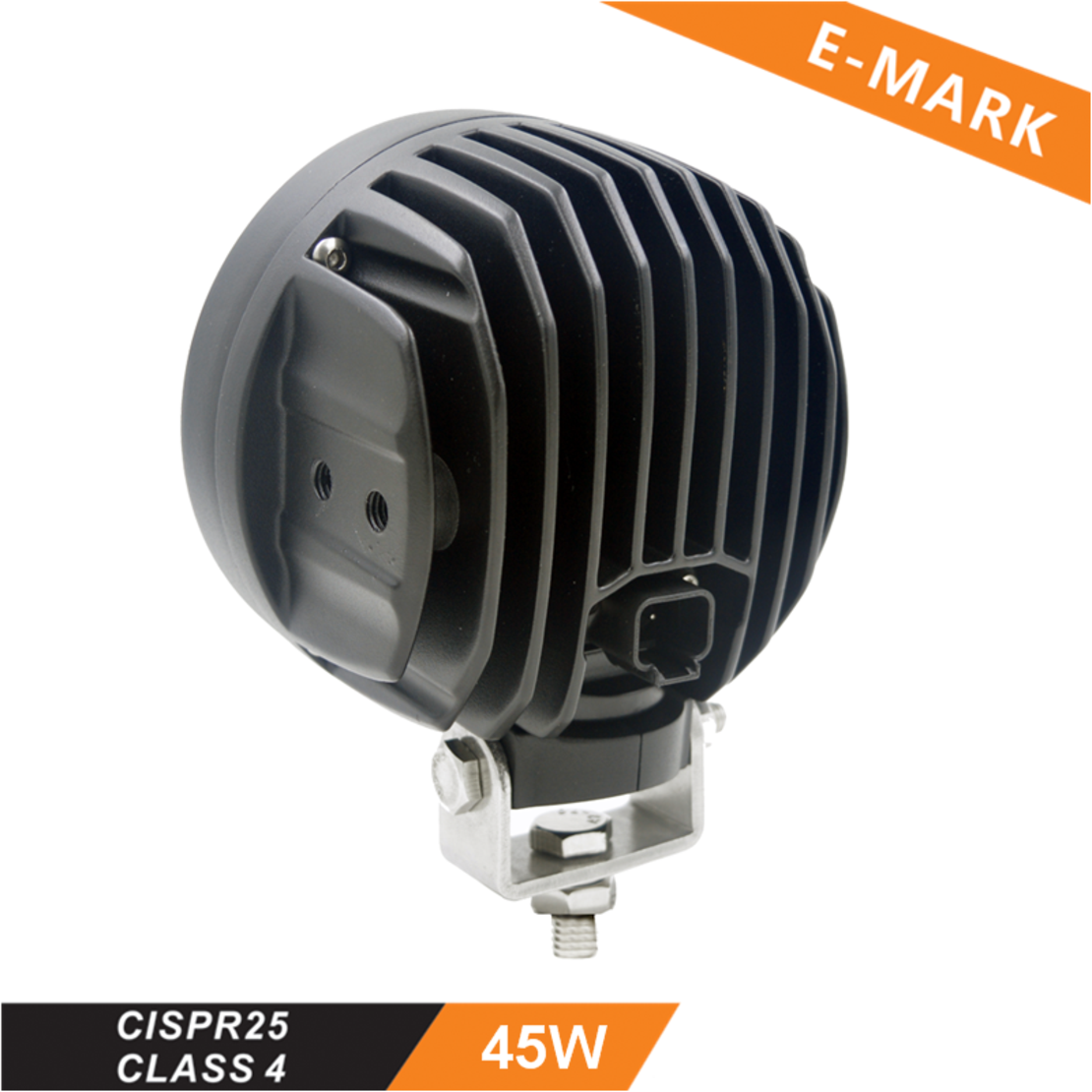 ЛЕД Диоден Халоген LED Фар - 3825lm 12,6cm 45W PRO - Трактор, Комбайн - John Deere OEM RE19079 AR85260 RE12718