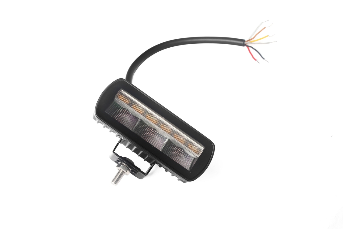 Мултифункционален LED стоп Flexzon – габарит / мигач / заден ход / аварийна блиц светлина с 4 функции, IP67/69K, 12–24V