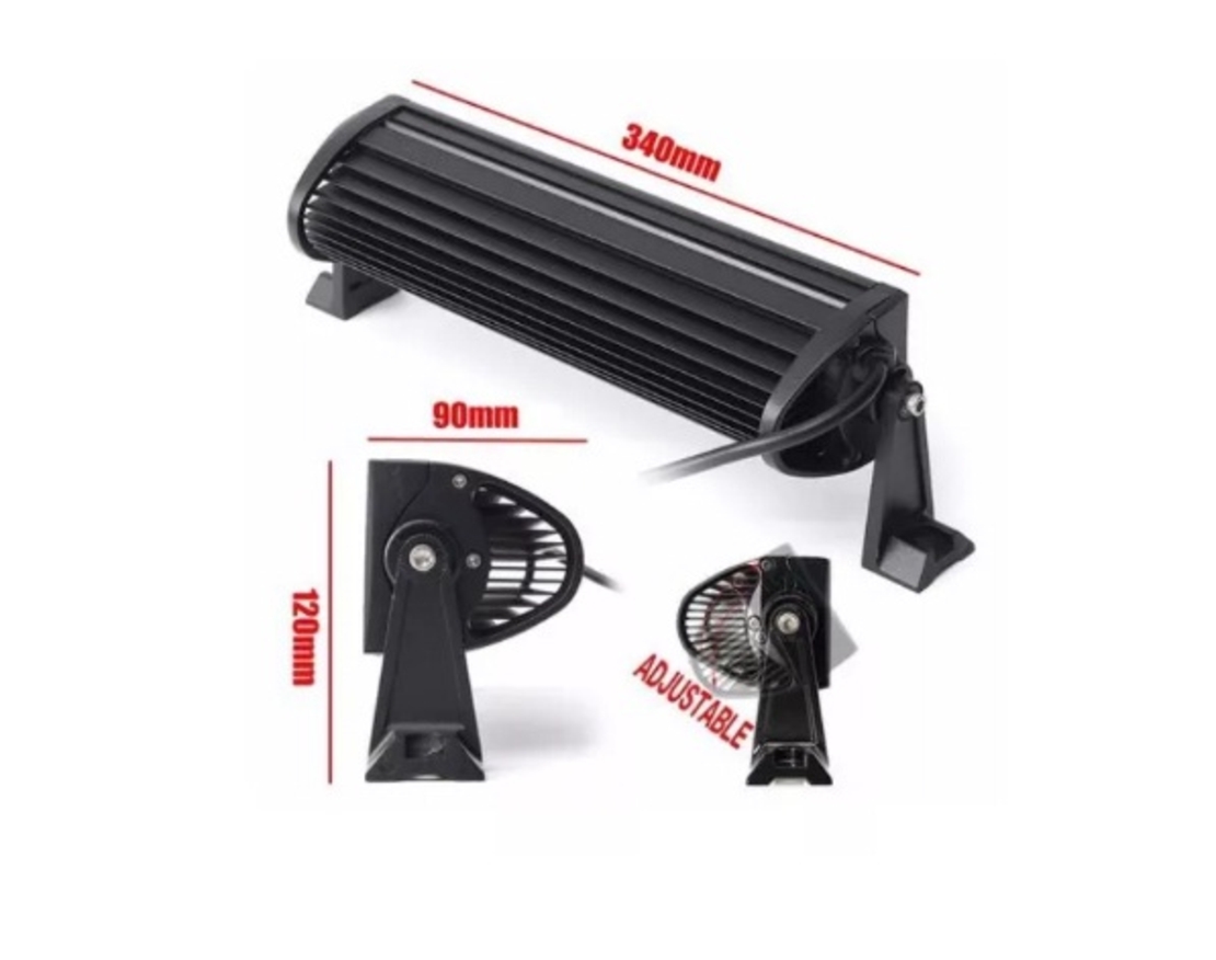 34 cm 72W Led Bar Лед Диоден Бар Прожектор Халоген с комбинирана бяла светлина 12V 24V за автомобил джип оffroad камион