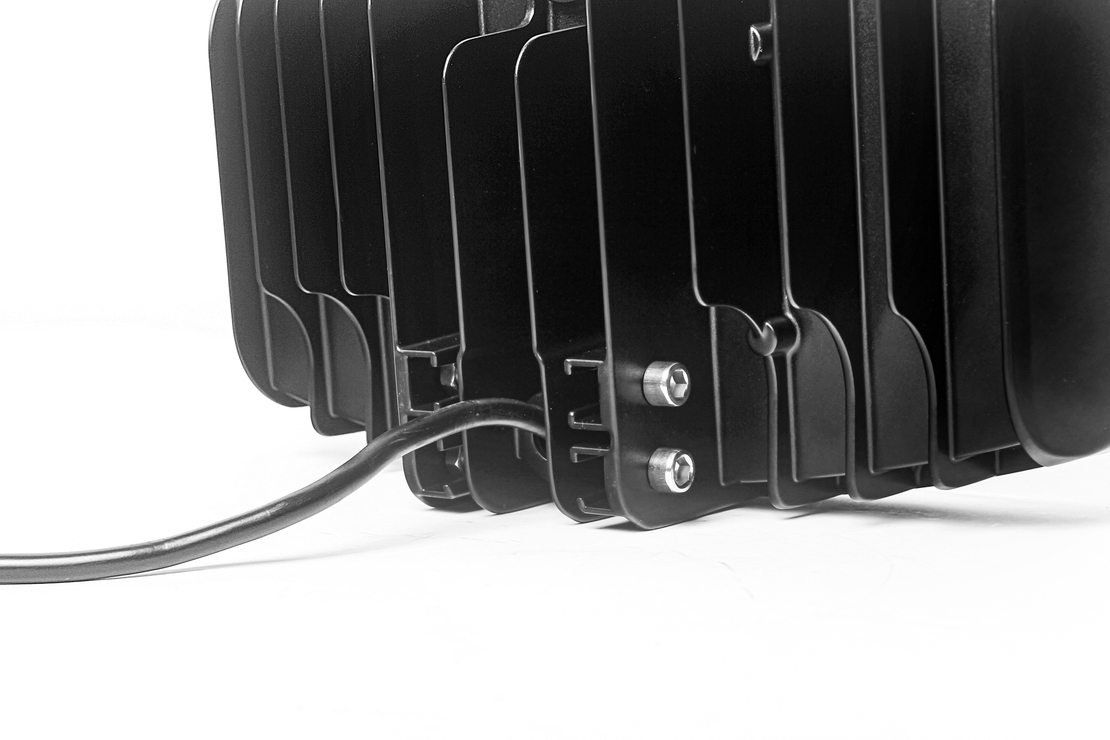 80W LED Лед Фар Халоген с DRL дневни светлини габарит бяло - оранжево неон ефект 24,5см x 13,9см, 4100lm, 12V - 24V, E-Mark Подходящ За DAF MAN Scania Volvo и др.