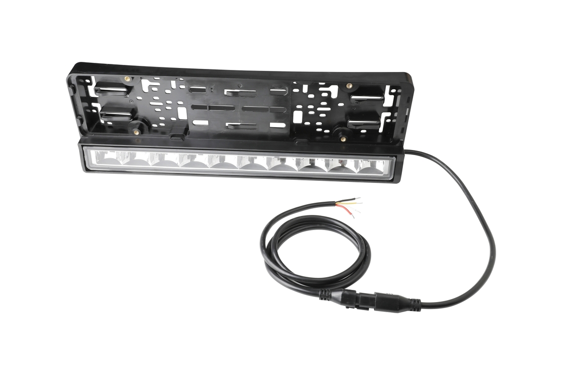 Рамка за Номер с Вграден LED Бар 20 51cm 12v 24v Бяла и Оранжева Дневна DRL Габаритна Светлина