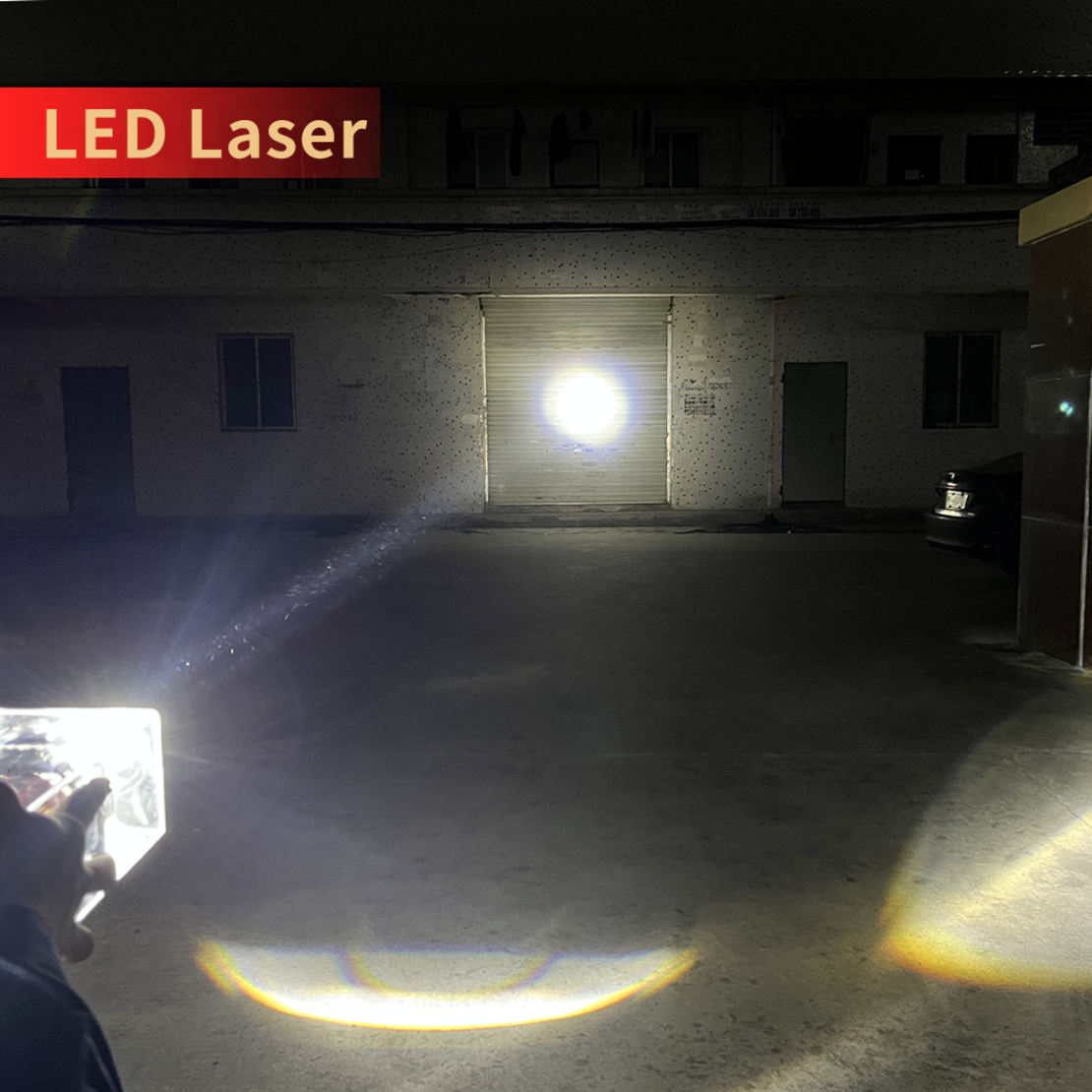 Комплект от 2бр. Bi-LED лазерни лупи за вграждане във фарове с къси и дълги светлини 3 инча 156W 8000lm 12V